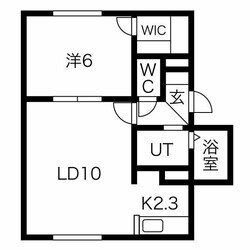 ヴィラフォーレスト栄通の物件間取画像